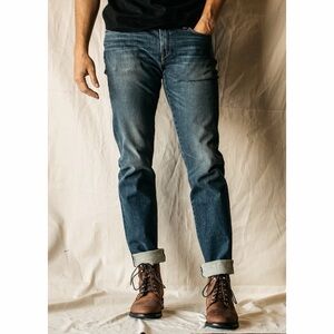 Hiroshi Kato The Pen Slim 4 Way - Selvedge Jeans - “Rain”